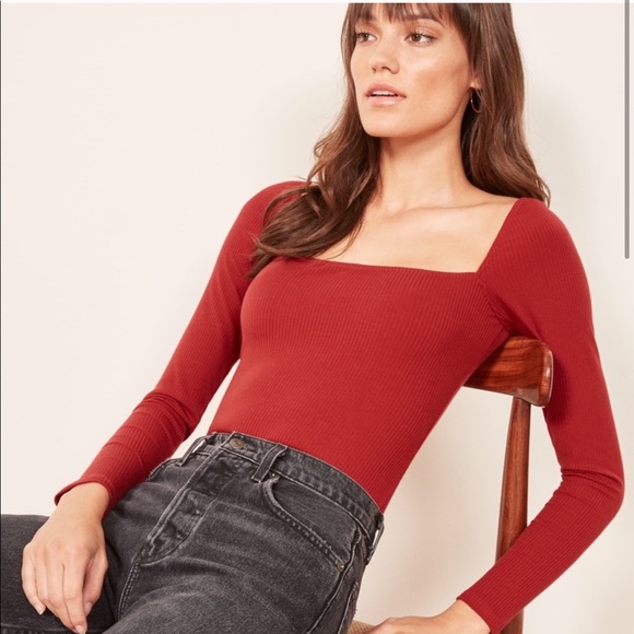 reformation gaia bodysuit